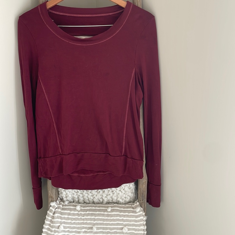 Good hYOUman long sleeve open back